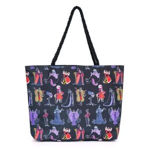 NEW Disney Villains Tote Bag Black